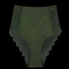Ada High Waist truse - Mørk grønn