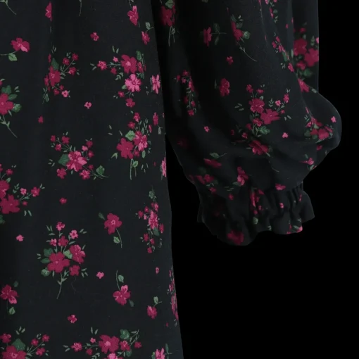 Anna kjole - Mørk rød