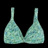 Bali bikinitopp - Pastellgrønn - Flower Paint