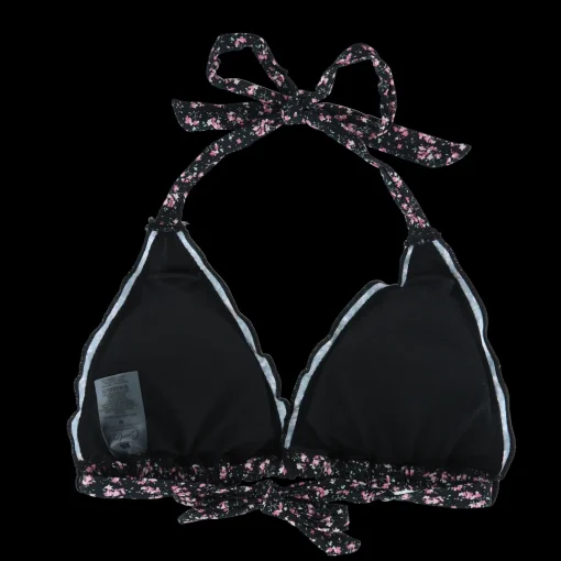 Cuba Ruffles bikinitopp - Svart - Dalia