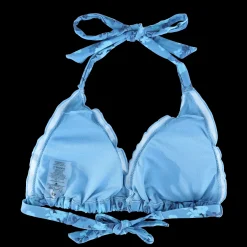 Cuba Ruffles bikinitopp - Lyseblå - Buttercups