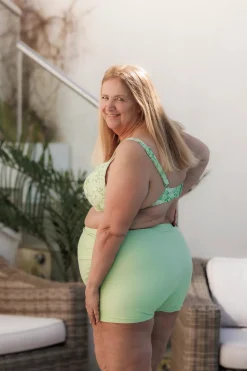 Hipster bikinitruse - Pastellgrønn