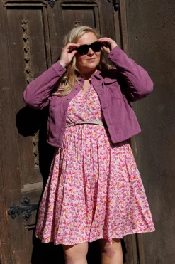 Iselin kjole - Rosa