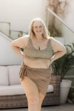 Miami bikinitopp - Mørk beige - Dalia