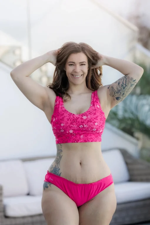 Miami bikinitopp - Rosa - Pansy