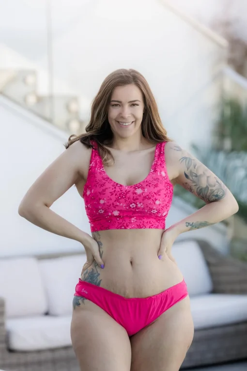 Miami bikinitopp - Rosa - Pansy
