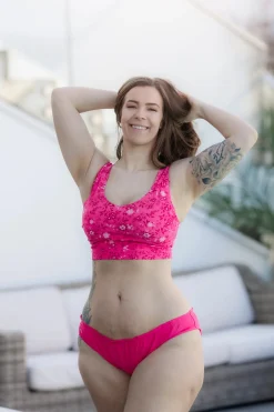 Miami bikinitopp - Rosa - Pansy