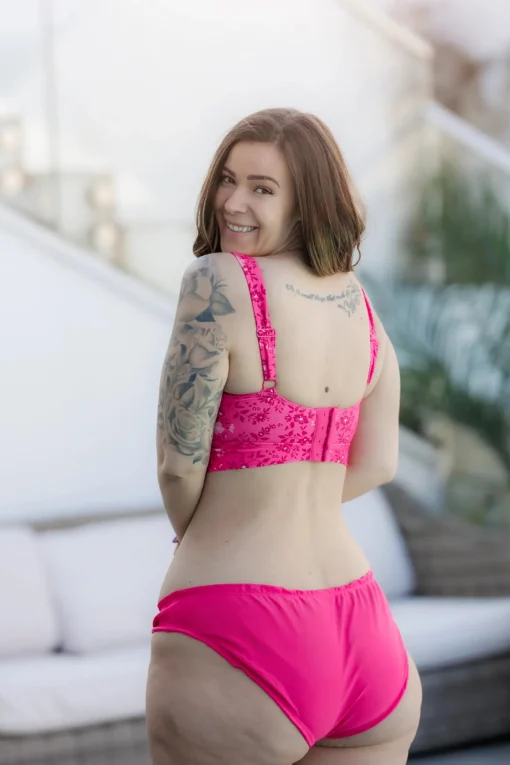 Miami bikinitopp - Rosa - Pansy