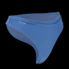Mid Waist Bikini String - Mørkeblå