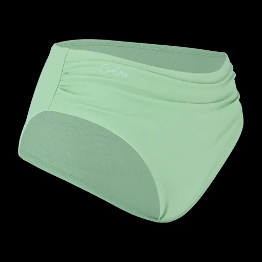 Mid Waist bikinitruse - Pastellgrønn