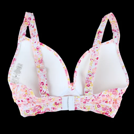 Roma bikinitopp - Lyserosa - Flower Paint