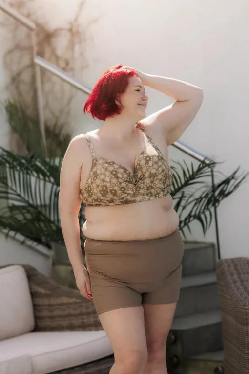 Roma bikinitopp - Mørk beige - Daisy