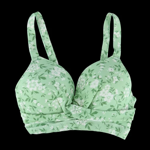 Roma bikinitopp - Pastellgrønn - Pansy