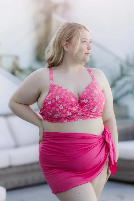 Roma bikinitopp - Rosa - Daisy