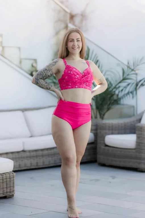 Roma bikinitopp - Rosa - Pansy