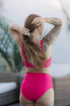 Roma bikinitopp - Rosa - Pansy