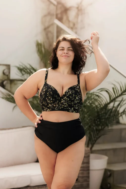 Roma bikinitopp - Svart - Snowdrop