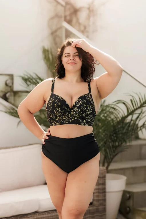 Roma bikinitopp - Svart - Snowdrop