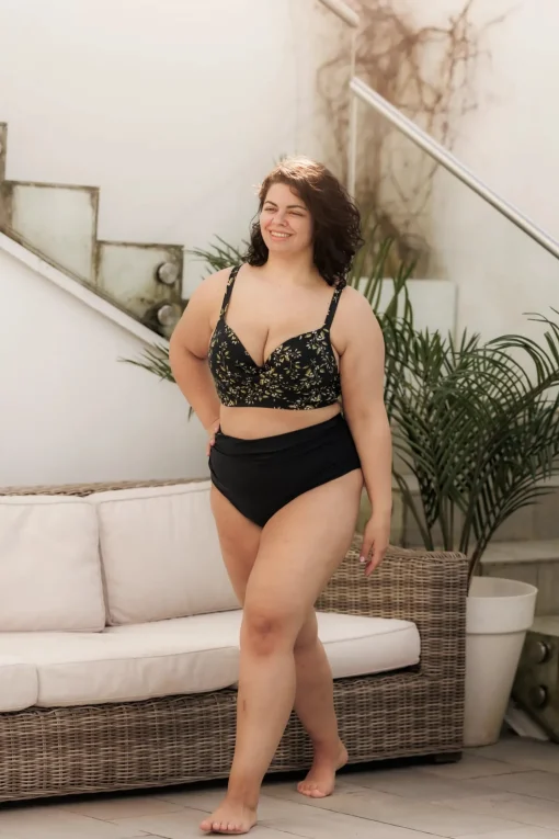 Roma bikinitopp - Svart - Snowdrop