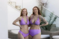 Ruffles Bikinitruse - Lilla