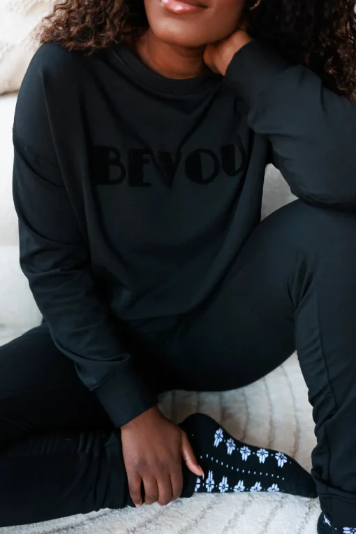 Sandra genser - Svart
