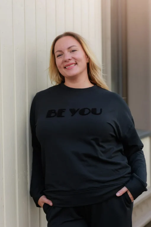 Sandra genser - Svart