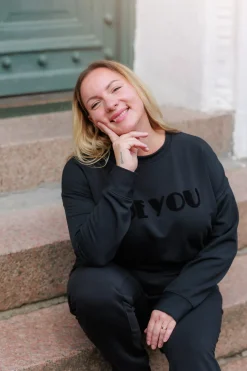 Sandra genser - Svart