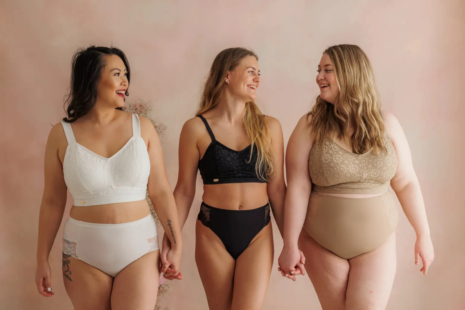 Aline Flower Bra Small Cup - Bright White