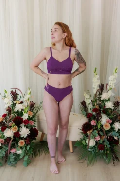 Amanda Small Cup BH - Mørk lilla