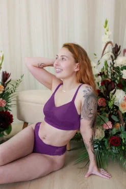 Amanda Small Cup BH - Mørk lilla