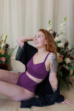 Amanda Small Cup BH - Mørk lilla