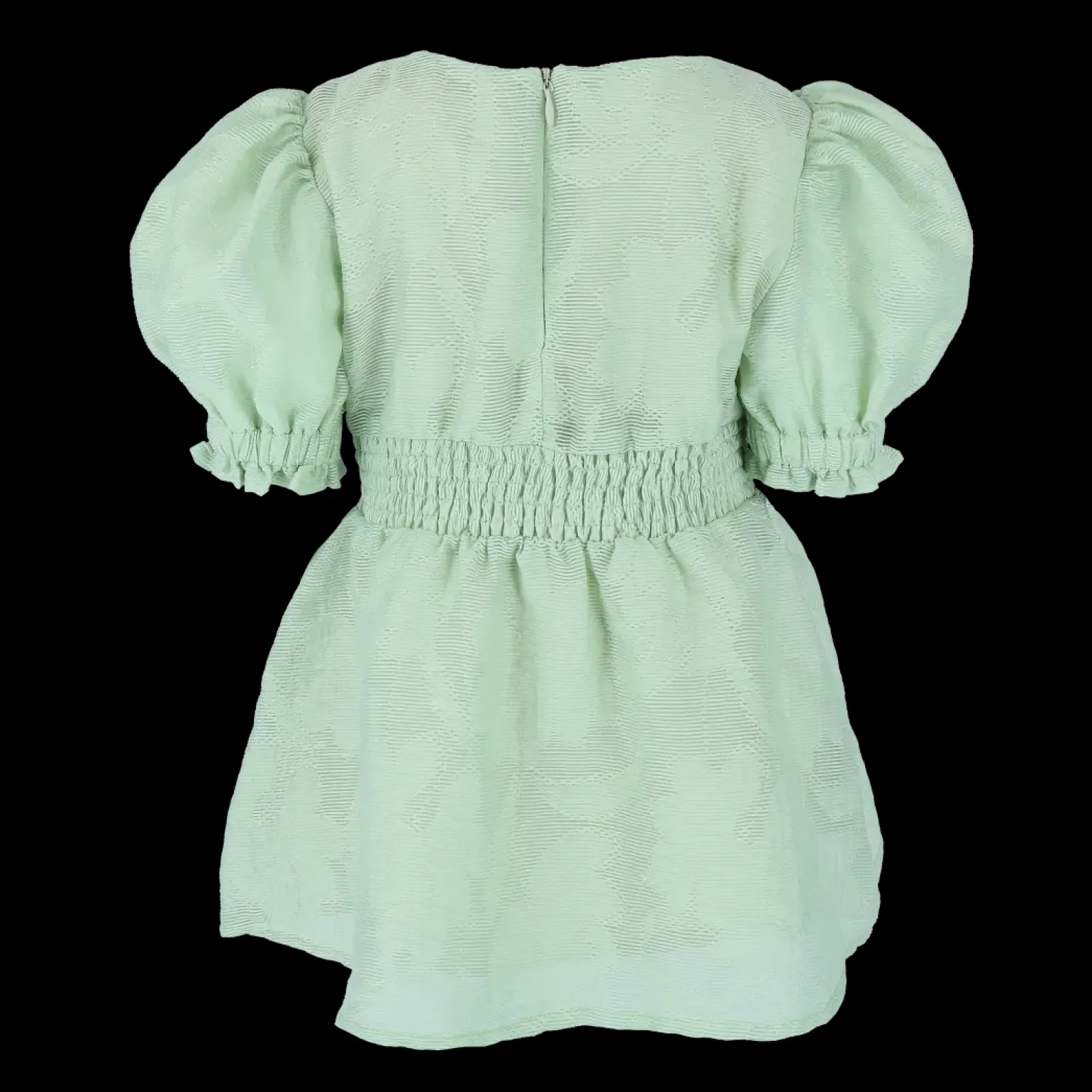 Belle Flower Barnekjole - Smoke Green