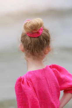 Belle Flower Barnekjole - Pink Peacock