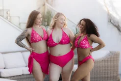 Cuba Ruffles bikinitopp - Rosa - Daisy