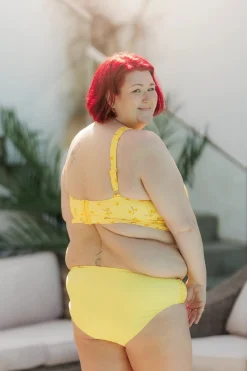 Miami bikinitopp - Gul - Lilly