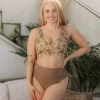 Miami bikinitopp - Mørk beige - Daisy