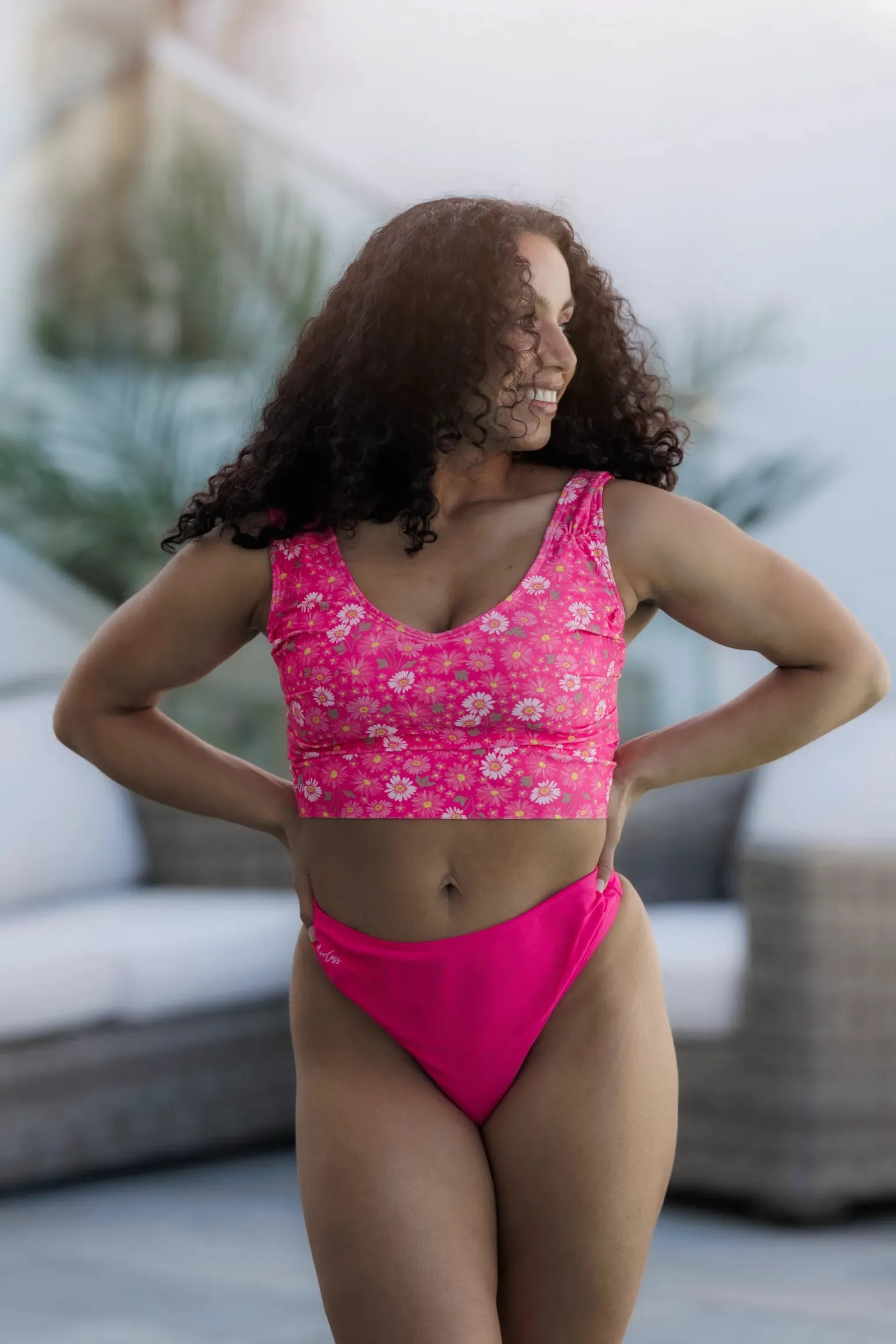 Miami bikinitopp - Rosa - Daisy