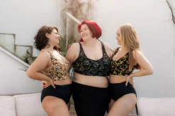 Miami bikinitopp - Svart - Flowerpower