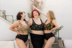 Miami bikinitopp - Svart - Flowerpower