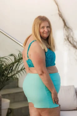 Miami bikinitopp - Turkis - Meadow