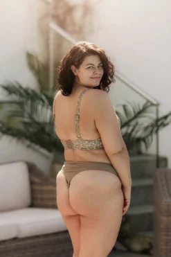 Roma bikinitopp - Mørk beige - Dalia